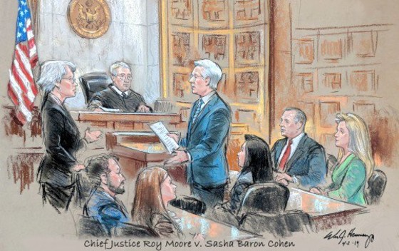 Chief Justice Roy Moore Towers Above Others!