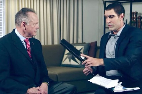 Roy Moore Stuck With Suing Sacha Baron Cohen in NY