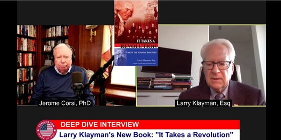 Larry Klayman’s New Book: It Takes a Revolution – Corsi Nation