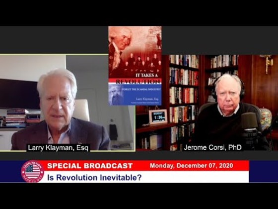 Dr. Corsi SPECIAL BROADCAST: Is A Revolution Inevitable?